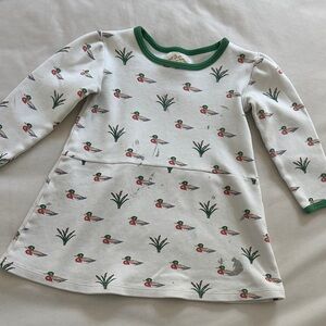 The Beaufort Bonnet Company Duck Pattern Long Sleeve Tee